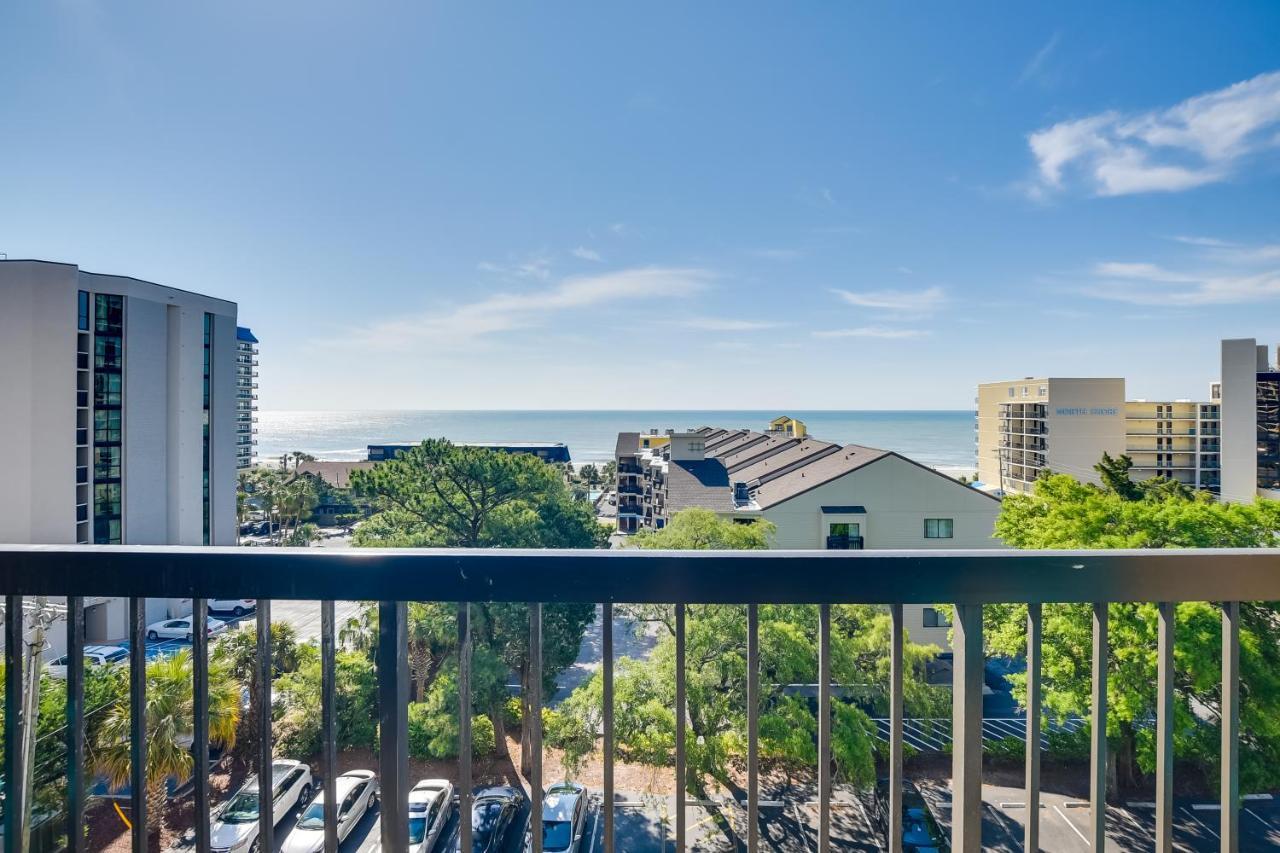 Myrtle Beach Condo With Ocean View And Pool Access! Bagian luar foto