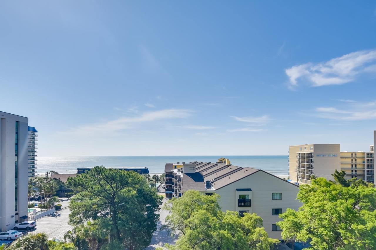 Myrtle Beach Condo With Ocean View And Pool Access! Bagian luar foto