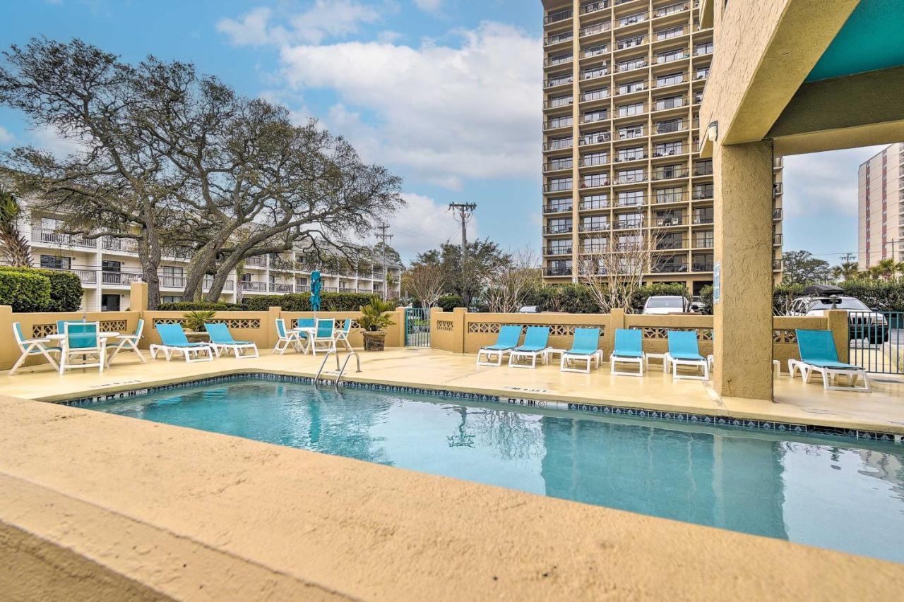 Myrtle Beach Condo With Ocean View And Pool Access! Bagian luar foto
