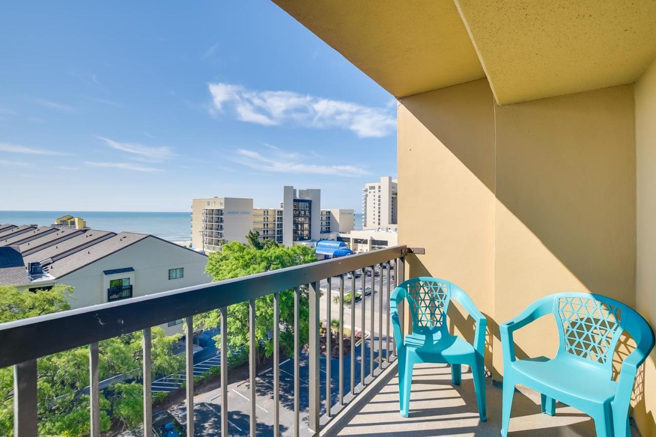 Myrtle Beach Condo With Ocean View And Pool Access! Bagian luar foto